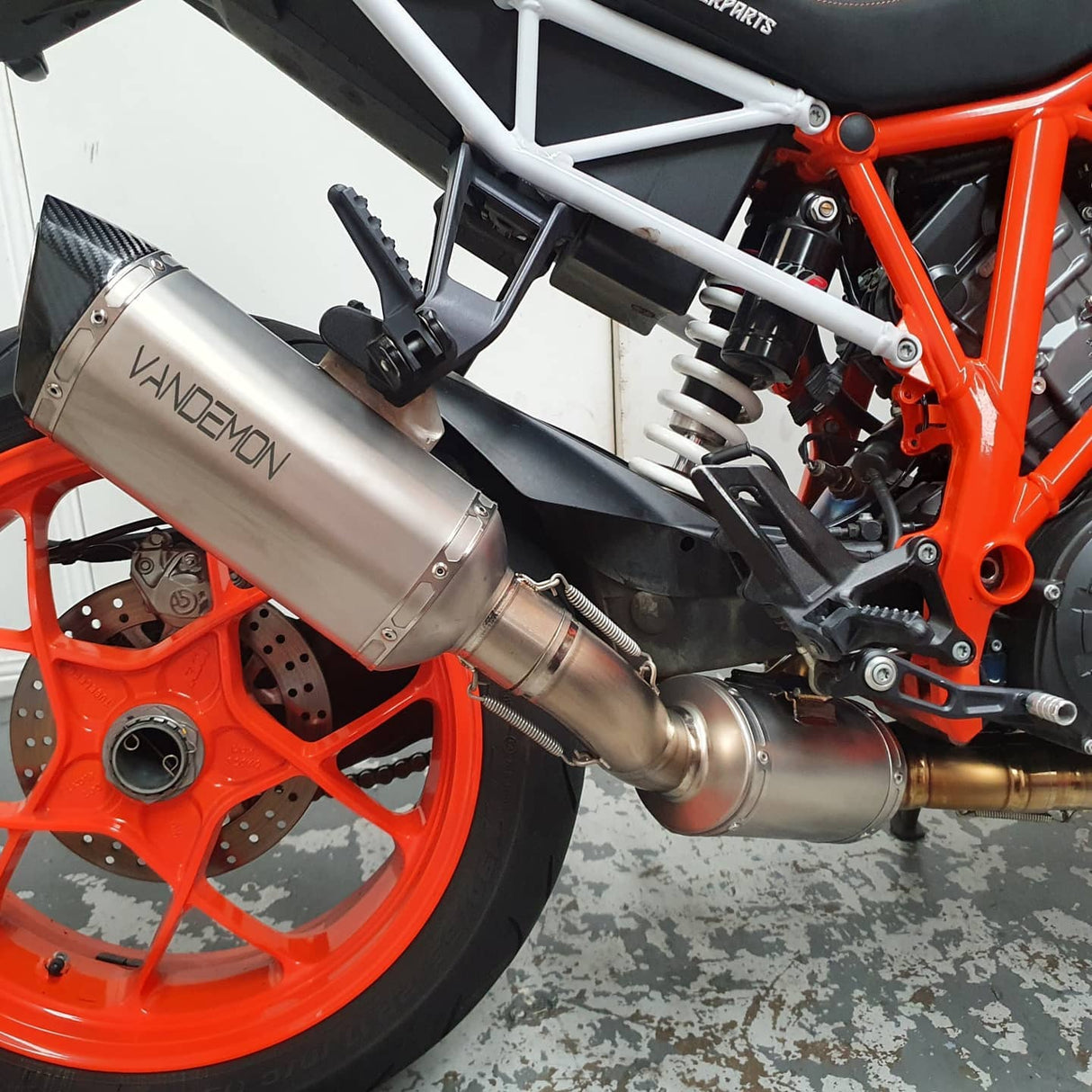 Vandemon KTM Superduke 1290R Titanium Exhaust System Gen1 & 2 KTM129SDTIEXHPA VA-64