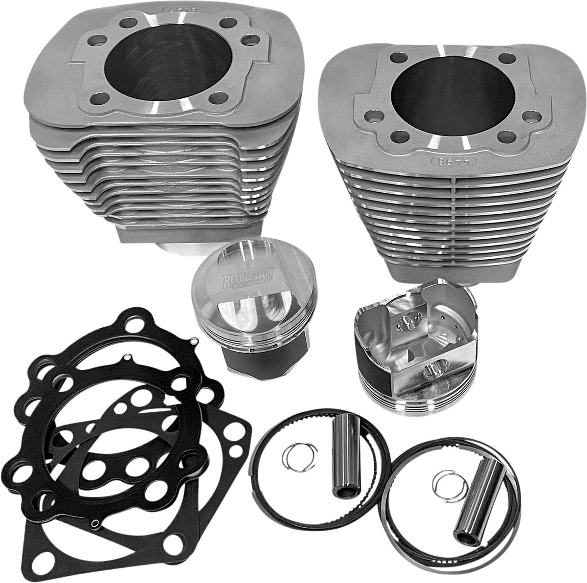 REVOLUTION PERFORMANCE, LLC Cylinder Kit - 85" - Natural Silver RP201-203W