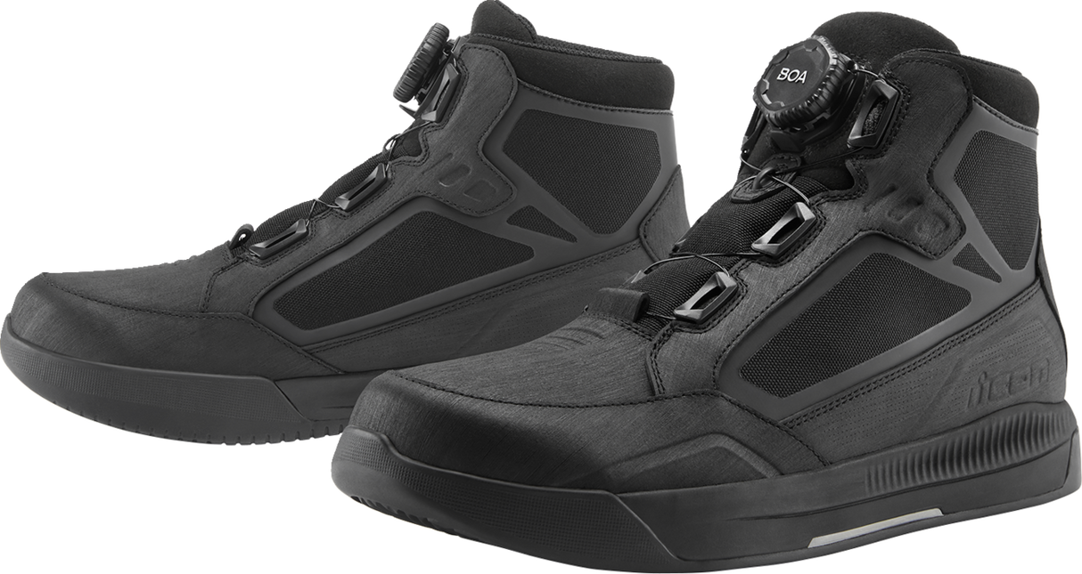 IIN STOCK ICON Patrol 3™ Waterproof Boots - Black - Size 7 3403-1280