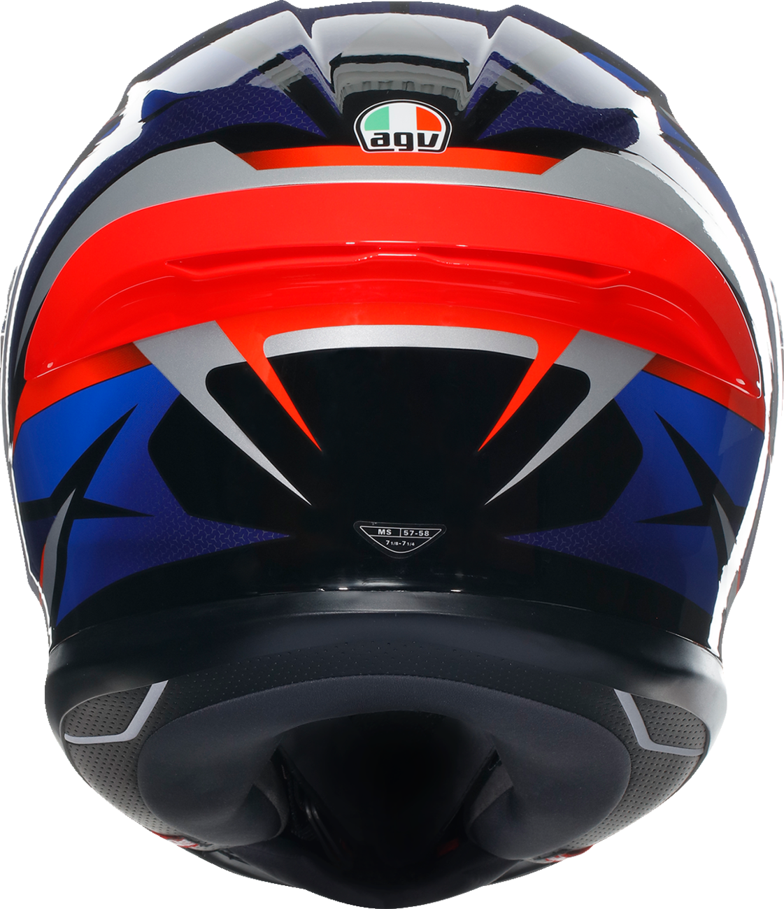 Casco AGV K6 S - Slashcut - Negro/Azul/Rojo - XL 2118395002015XL