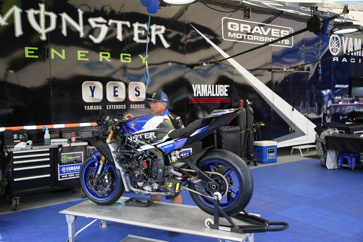 Graves completo titanio funciona 8 evr tipo-r escape completo R6 2017-2024 EXY-18R6-FVTT8