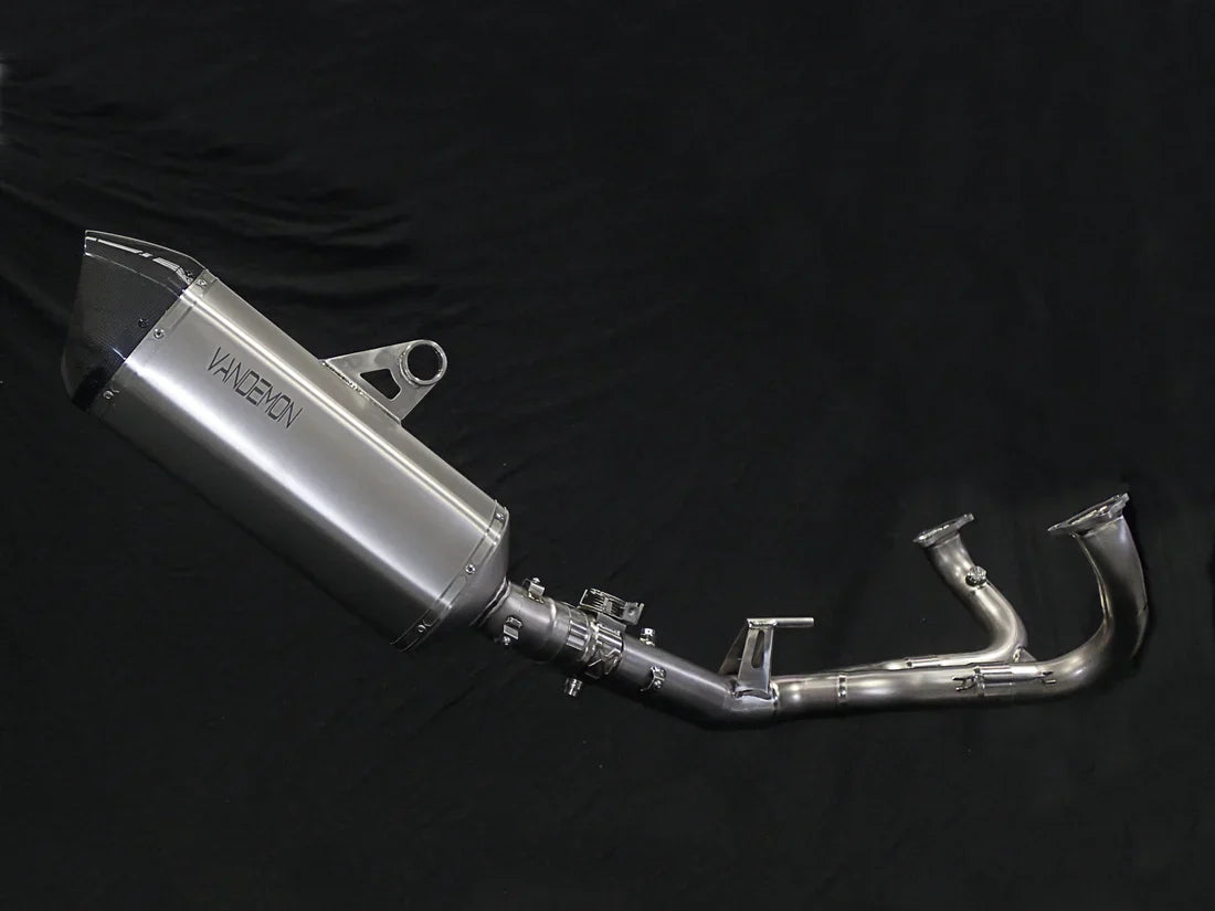 Vandemon BMW R1250GS and Adventure Titanium Exhaust System & OEM Valve Function BMWR1250GSTIEXHCFV VA-24