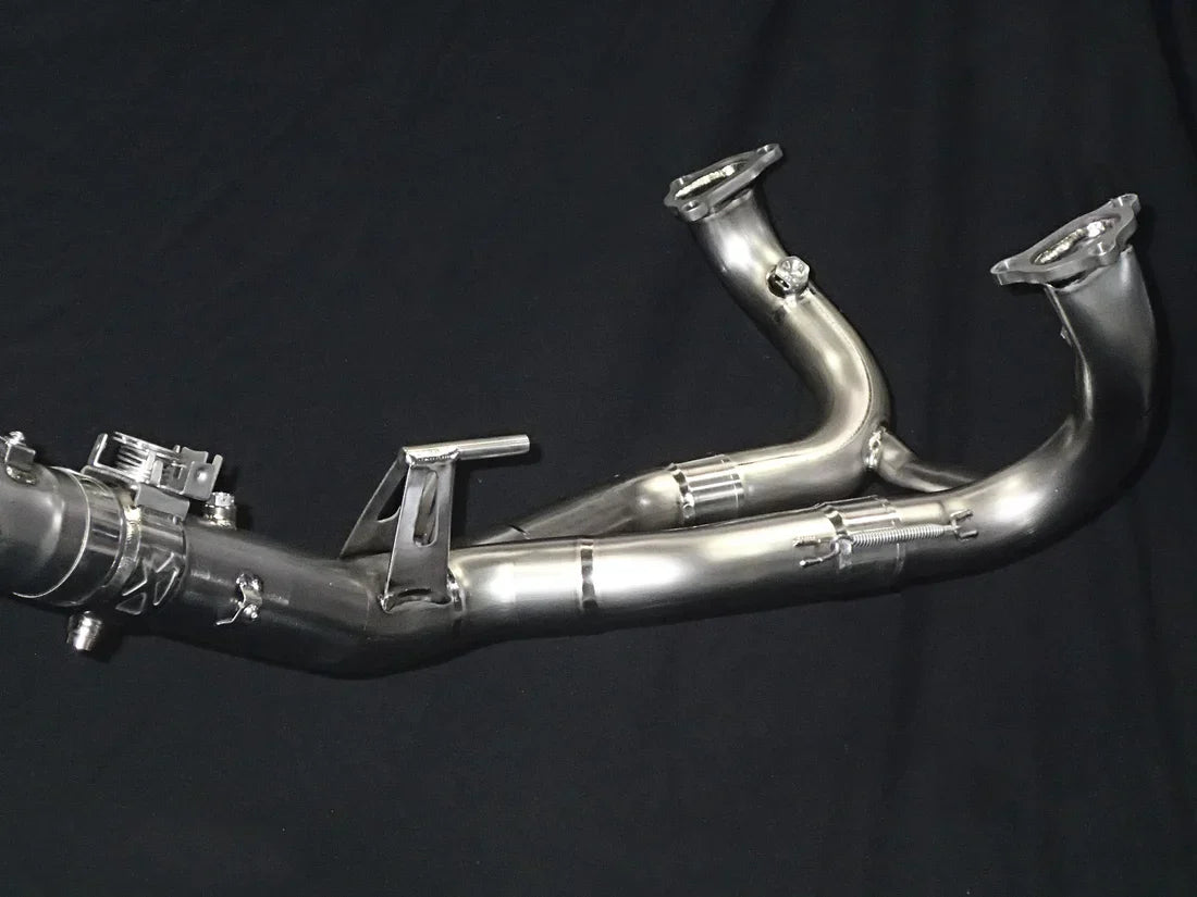 Vandemon BMW R1250GS & GSA Titanium Exhaust System with OEM Valve Function BMWR1250GSTIEXHCFV VA-24