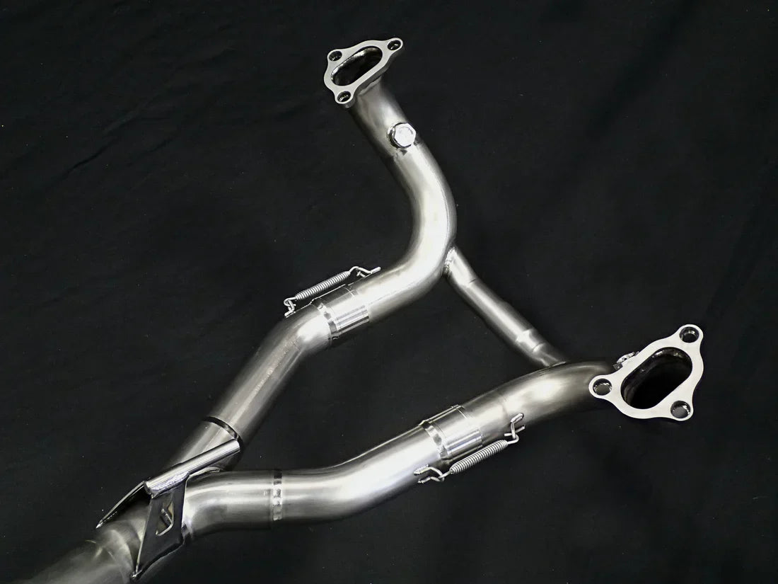 Vandemon BMW R1250GS & GSA Titanium Exhaust System with OEM Valve Function BMWR1250GSTIEXHCFV VA-24