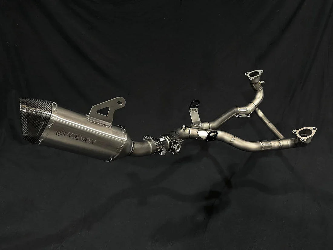 Vandemon BMW R1300GS 2023-2025 Adventure Titanium Exhaust System with OEM Valve BMWR1300GSTIEXHA VA-26