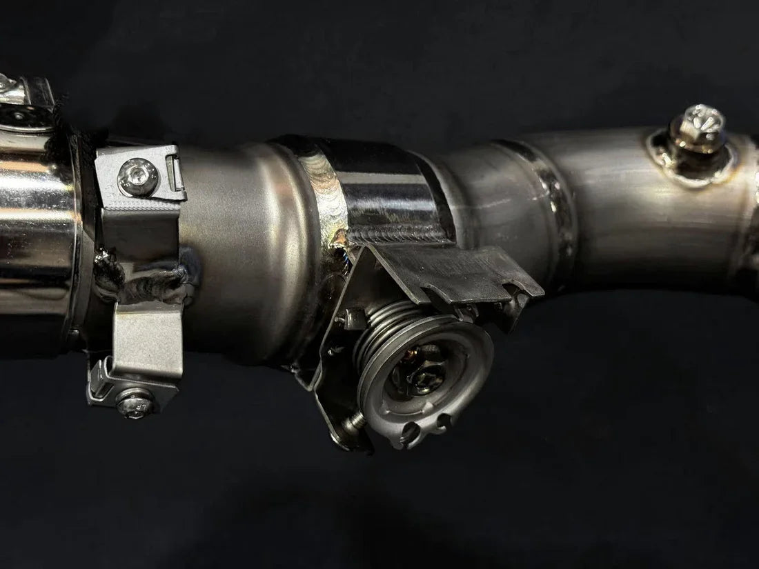 Vandemon BMW R1300GS 2023-2025 Adventure Titanium Exhaust System with OEM Valve BMWR1300GSTIEXHA VA-26