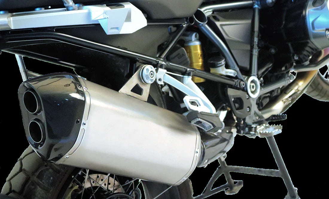 Vandemon BMW R1250GS Adventure Vandemon Titanium Exhaust System No Valve 2019-23 BMWR1250GSTIEXHCFB VA-23