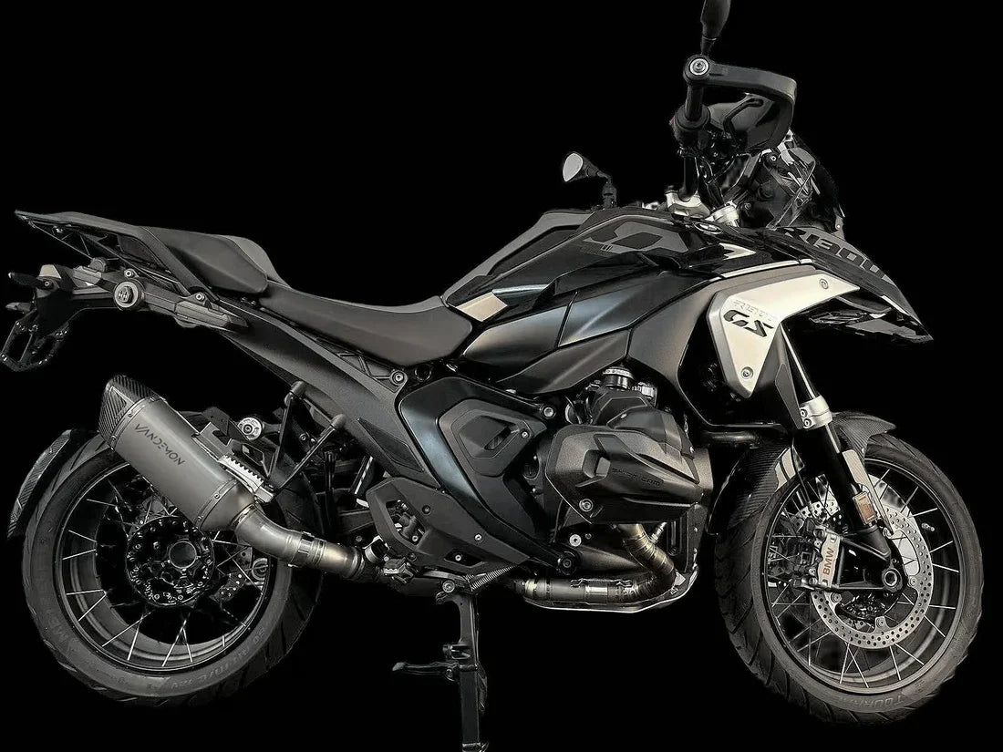 Vandemon BMW R1300GS 2023-2025 Adventure Titanium Exhaust System with OEM Valve BMWR1300GSTIEXHA VA-26
