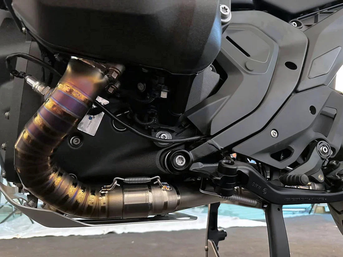 Vandemon BMW R1300GS 2023-2025 Adventure Titanium Exhaust System with OEM Valve BMWR1300GSTIEXHA VA-26
