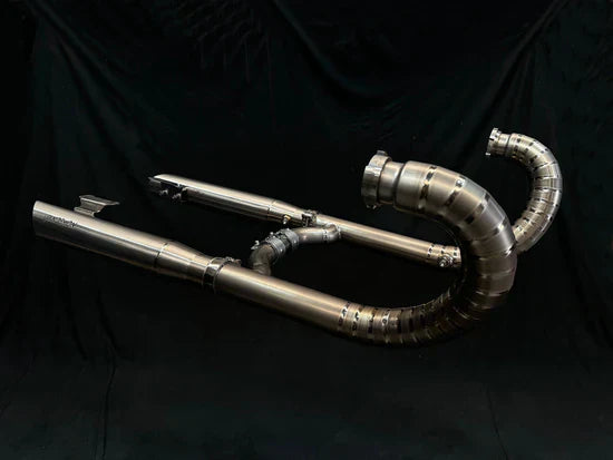 Vandemon BMW R18 Titanium Exhaust system 2020-2024 BMWR18TIEXHSYSB VA-27