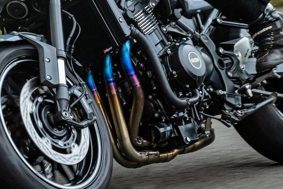 Vandemon Z900RS Cafe Racer Full Titanium Exhaust System 2018-24 KAWAZ900RSTITANEXHB VA-87
