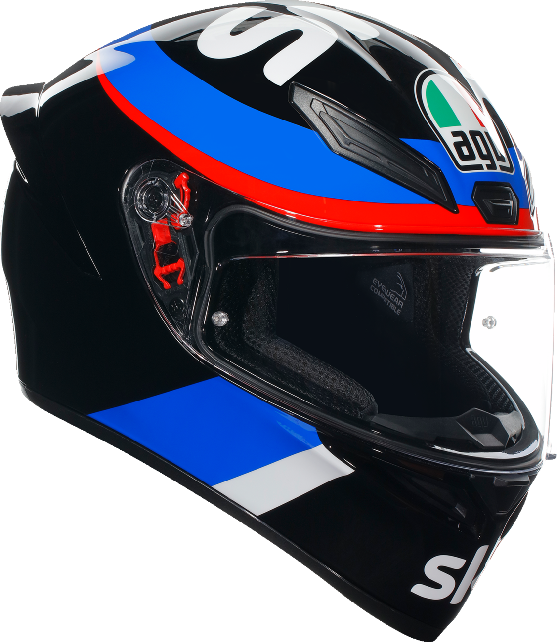 Casco AGV K1 S - VR46 Sky Racing Team - Negro/Rojo - XL 2118394003023XL
