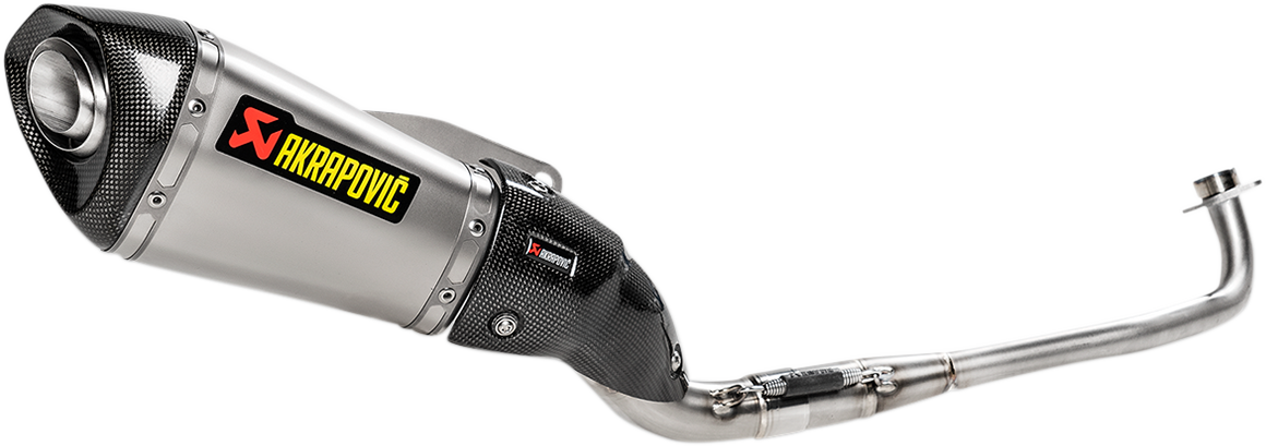Escape de carrera AKRAPOVIC - Titanio MSX 125 Grom 125 2016-2020 S-H125R6-ASZT/1 1810-2661