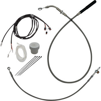 FAT BAGGERS EZ Installation Kit - +6" - FLHT, FLHX - Braided 119014