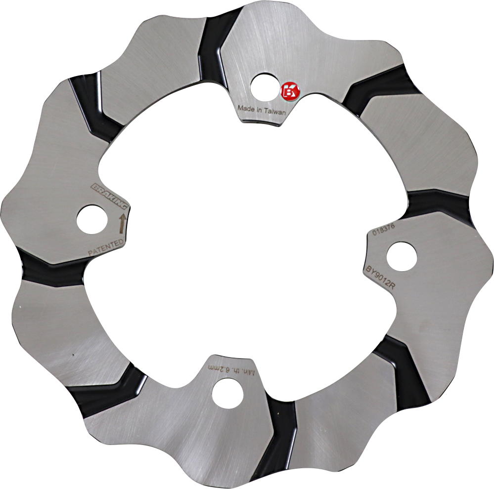 BRAKING UTV Brake Rotor - Polaris - Rear BY9012R