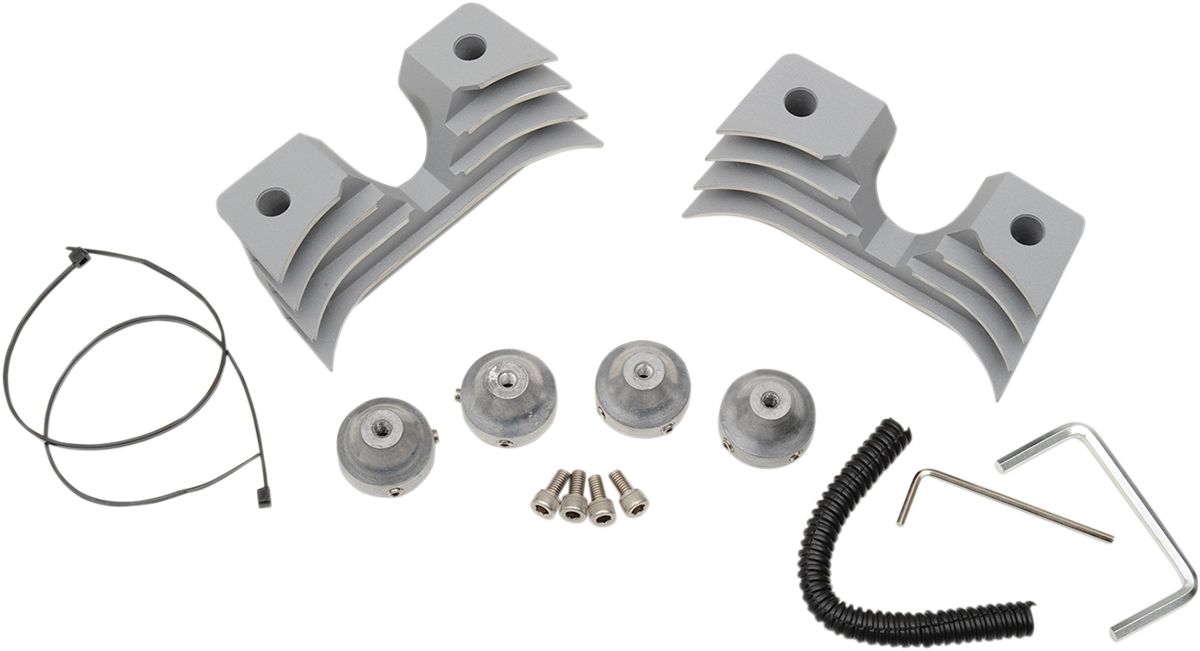 DRAG SPECIALTIES Tapa de bujía - Plata - Sportster 63425