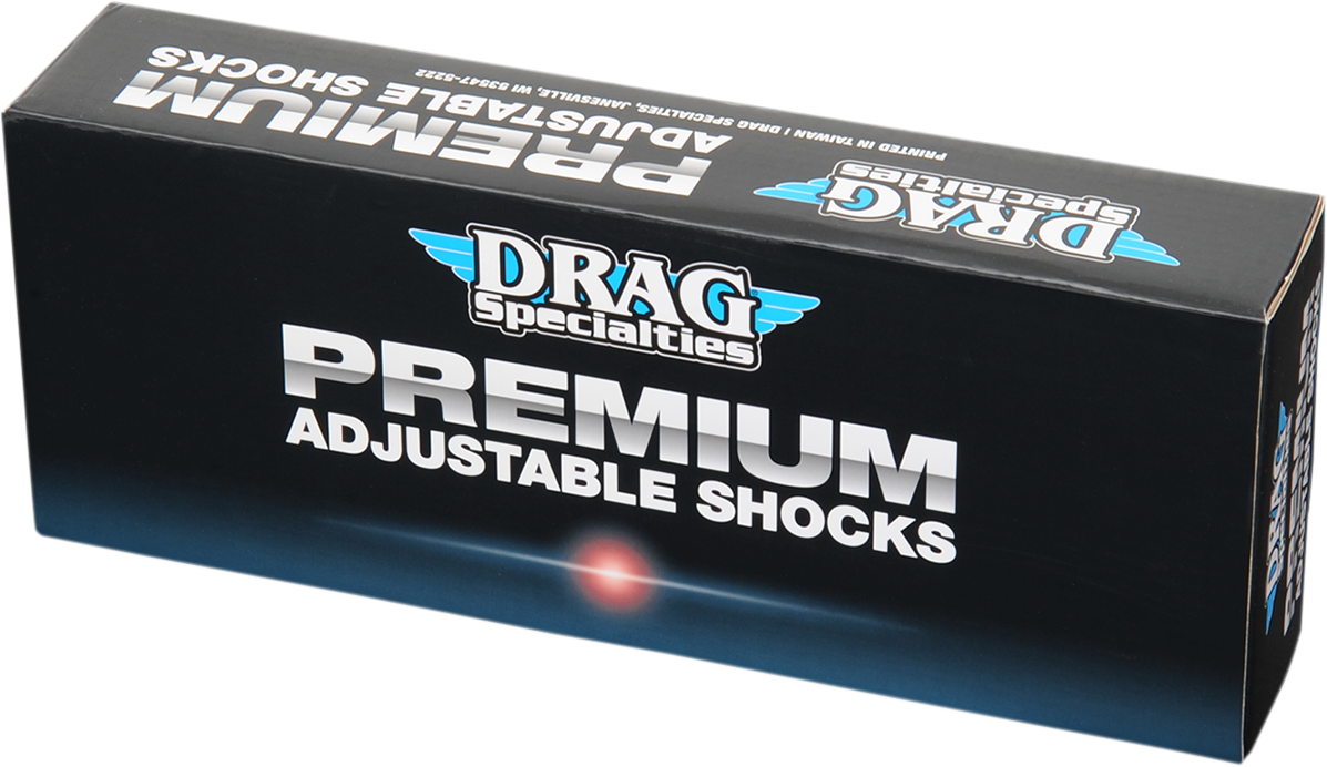 DRAG SPECIALTIES SHOCKS Premium Ride-Height Adjustable Shocks - Chrome - Standard - 12" C16-0153A