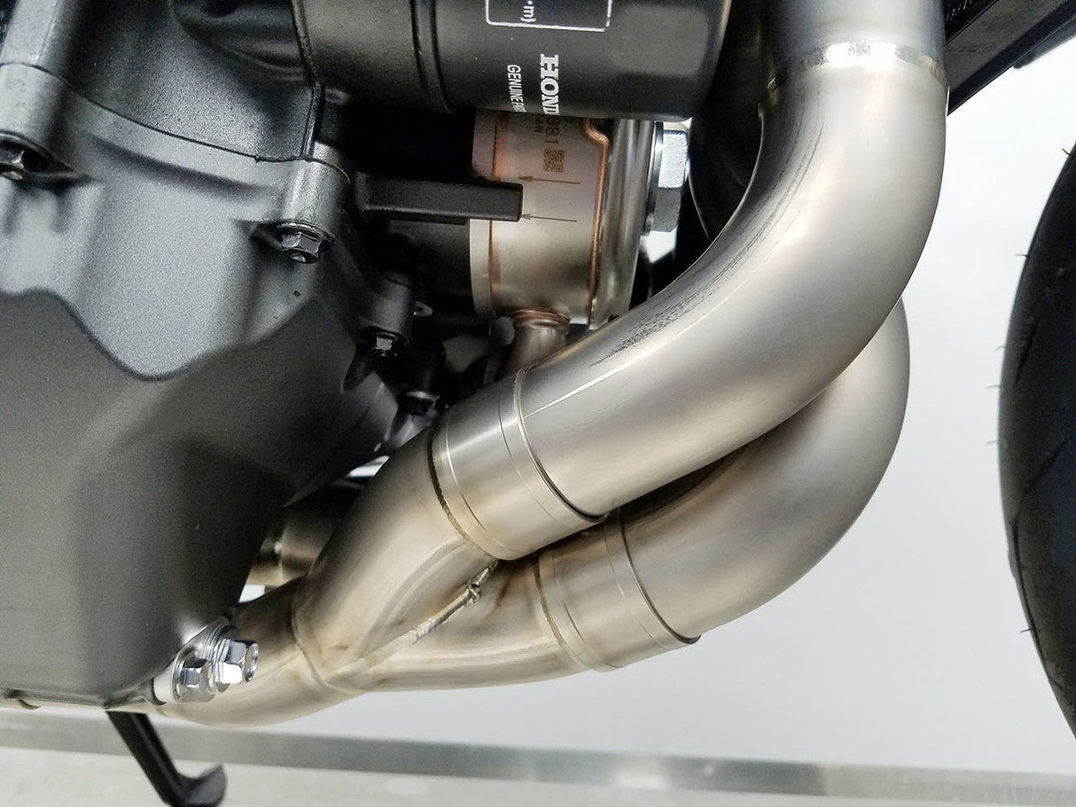 Graves motorsports full titanium exhaust system for 2017 - 2025 cbr1000rr EXH-17CB1-FTT