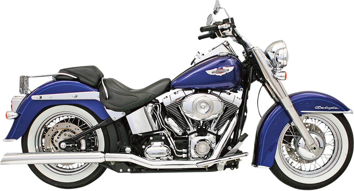Escape doble BASSANI XHAUST Tru - Softail SFT-211 '86-'06