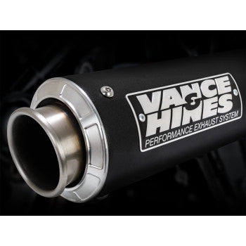 VANCE & HINES Supersport Slip-On Muffler - Black 46746