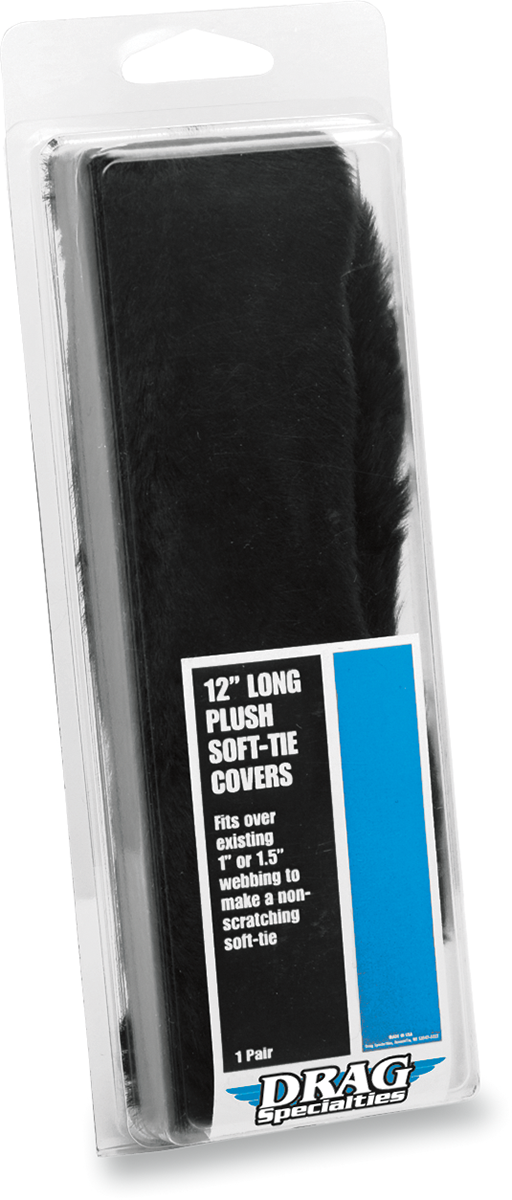 DRAG SPECIALTIES Funda de felpa suave con lazo - 1.5" 3920-0184