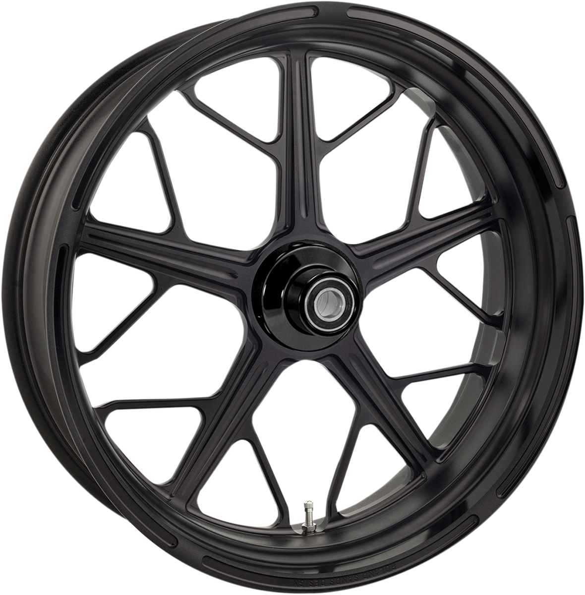 RSD Hutch Wheel - Dual Disc/ABS - Front - Black Ops - 21"x3.50" - '08+ FL 12047106HUTJSMB