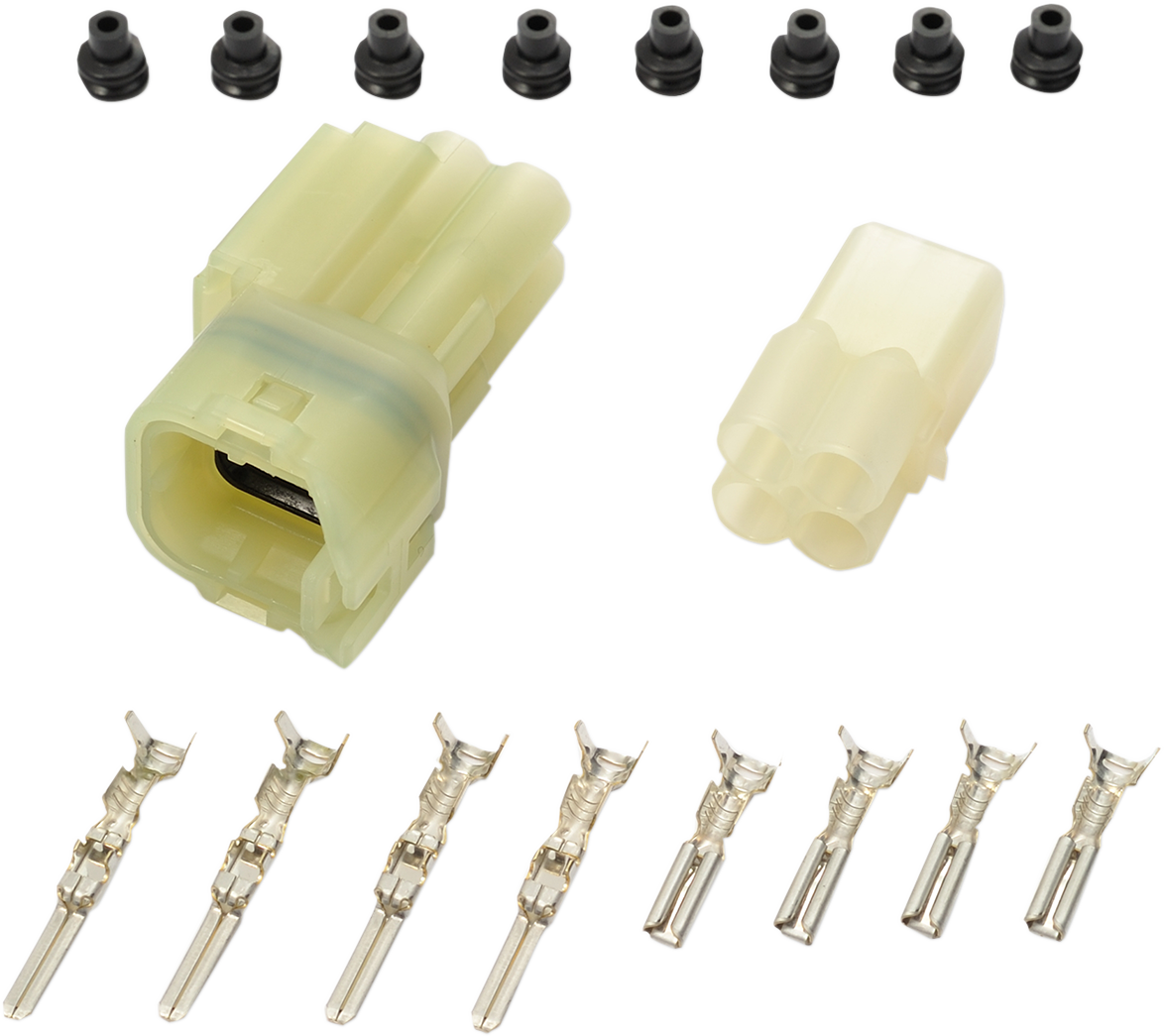 SHINDY Multi-Conductor Electrical Connectors - Four-Pin - Water-Resistant 16-624
