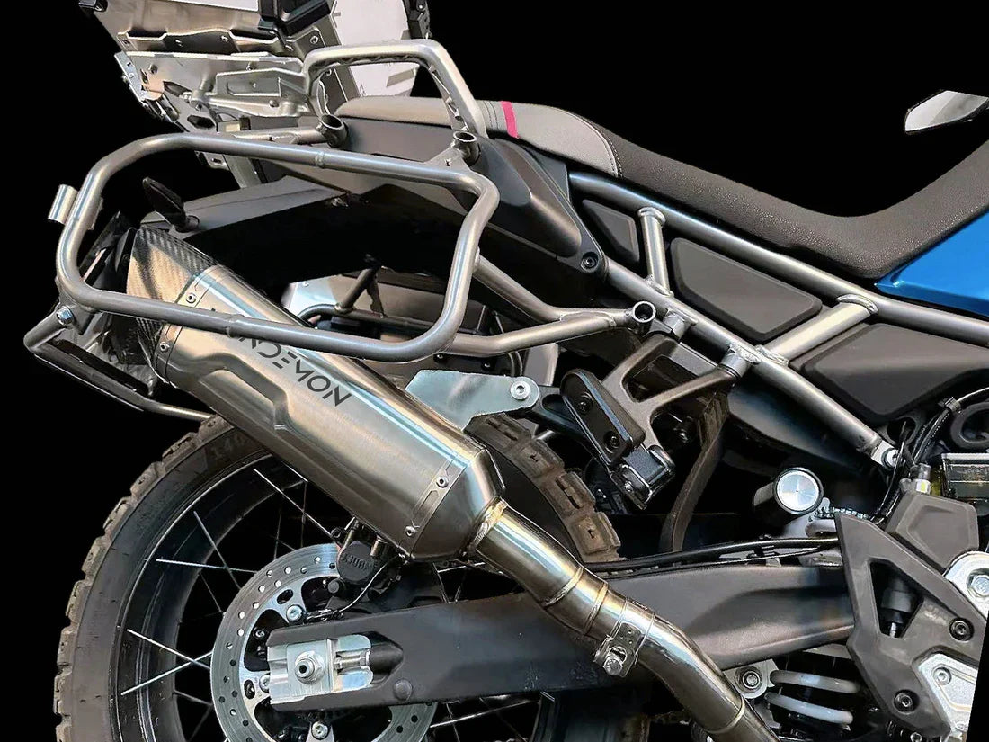 Vandemon CFMOTO 450MT Adventure All years Stainless Steel Exhaust System CFMOTO450MTSSEXHC VA-99