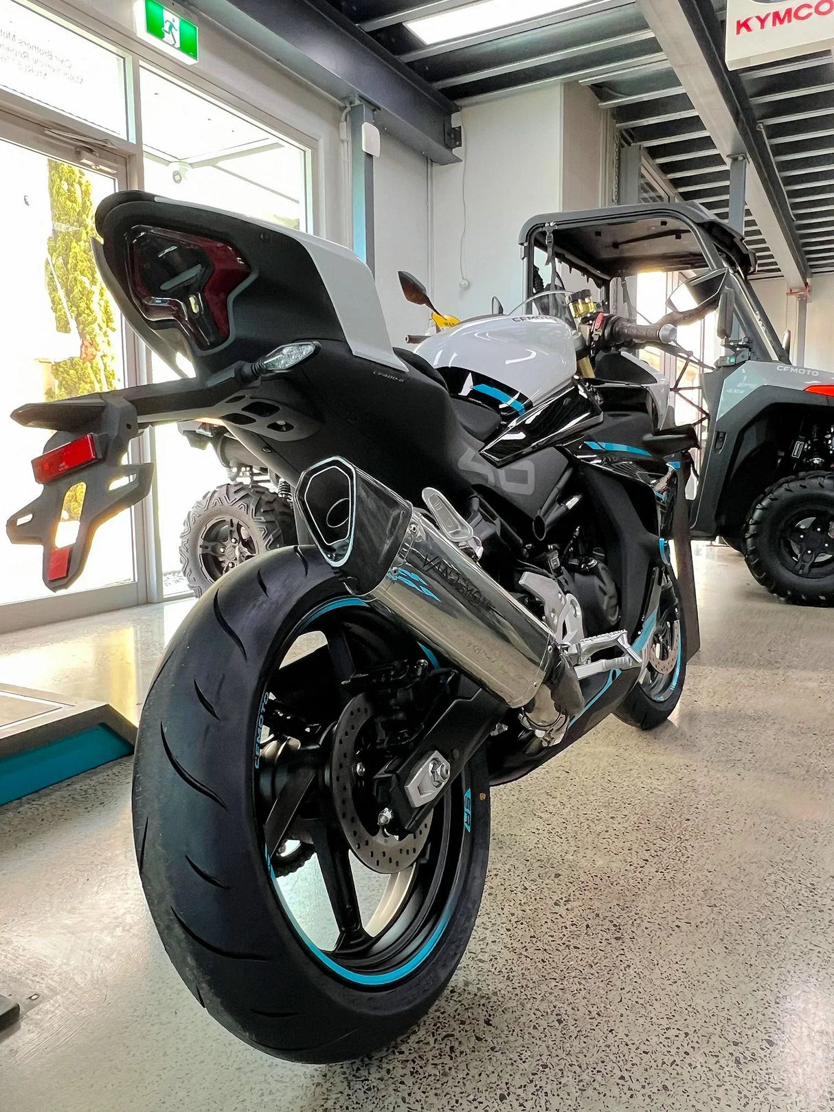 Vandemon 450SR & 450SR-S Stainless Steel Race Exhaust System CFMOTO450SRSSSMEXHB VA-91