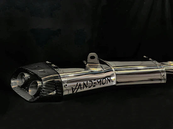 Vandemon CFMOTO 450NK Stainless Steel Low Mount Exhaust System CFMOTO450NKSSLMEXHA VA-100