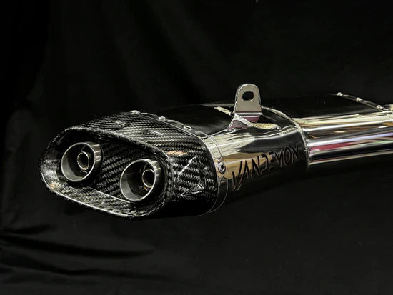 Vandemon CFMOTO 450NK Stainless Steel Low Mount Exhaust System CFMOTO450NKSSLMEXHA VA-100