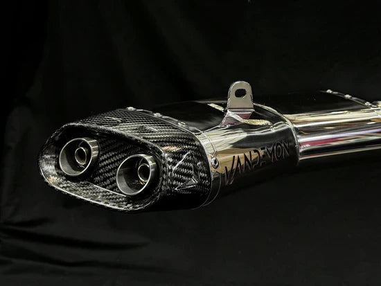 Vandemon CFMOTO 450NK Stainless Steel Low Mount Exh System 2023-24 CFMOTO450NKSSLMEXHA VA-100
