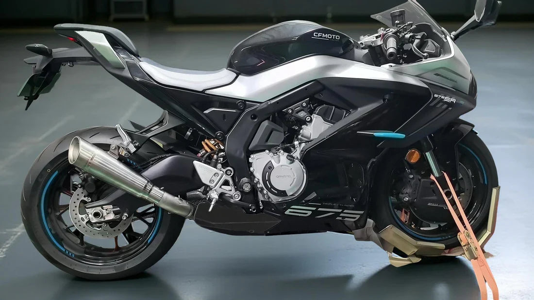 Vandemon CFMOTO 675SR-R, 675SR-S 675NK Full Titanium Exhaust System CFMOTO675SRRTIPOLEXHA VA-105
