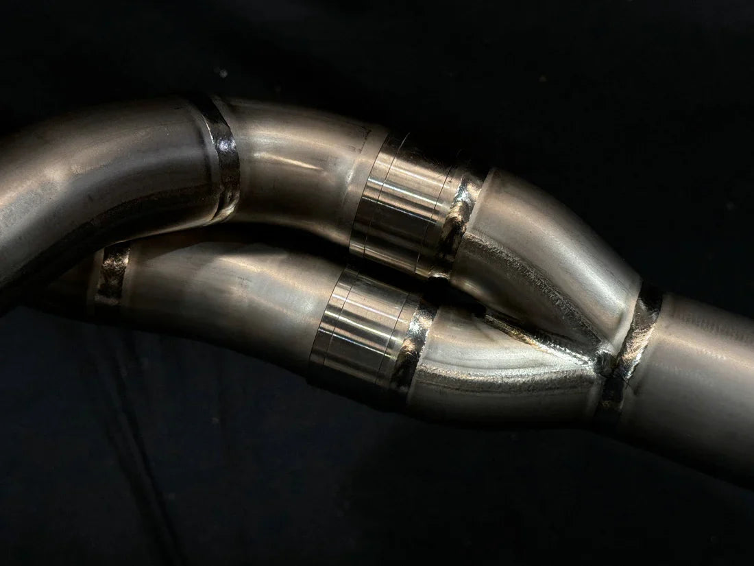 Vandemon CFMOTO 800MT Adventure Titanium Exhaust System CFMOTOMT8ADEXHBRA VA-108