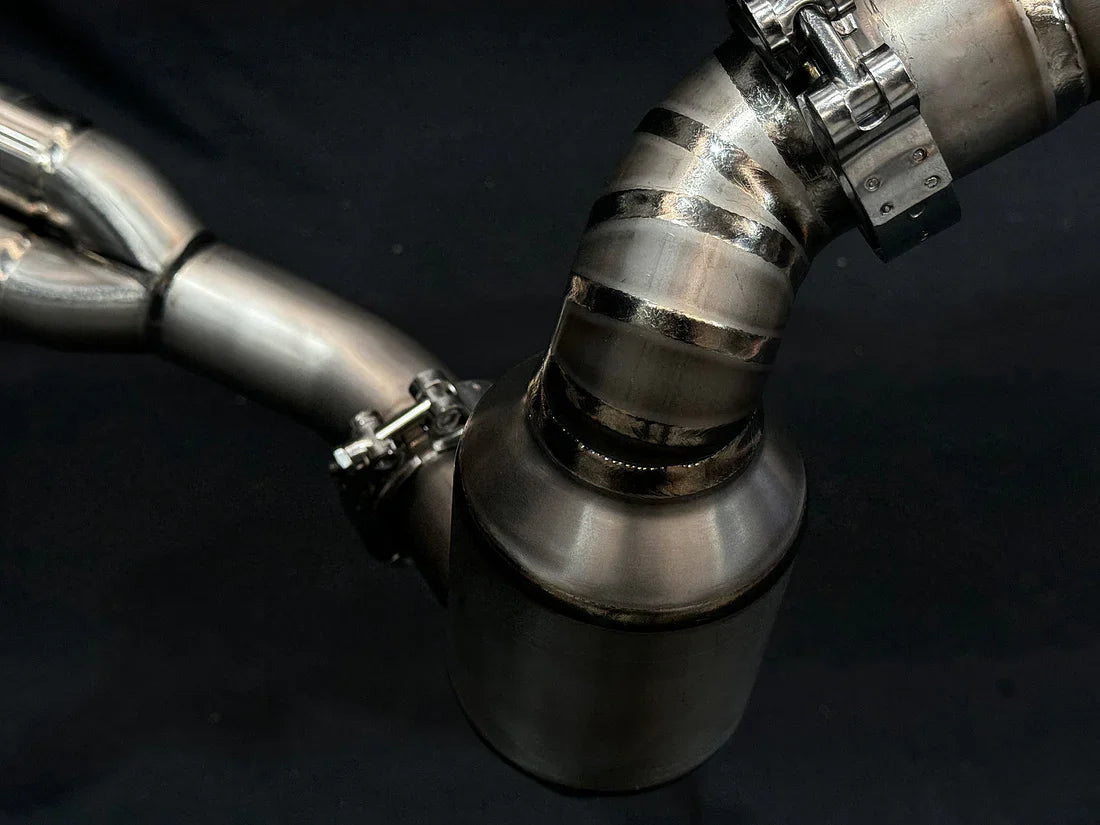 Vandemon CFMOTO 800MT Adventure Titanium Exhaust System CFMOTOMT8ADEXHBRA VA-108