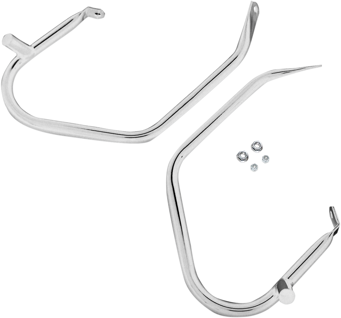 DRAG SPECIALTIES Protector de alforjas - Cromado 21040