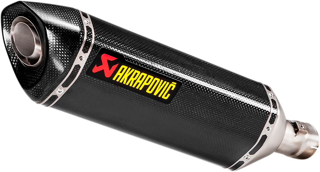 AKRAPOVIC Slip-On Line Muffler - Carbon Fiber GSX-R 1000 2017-2025 S-S10SO12-HRC 1811-3406