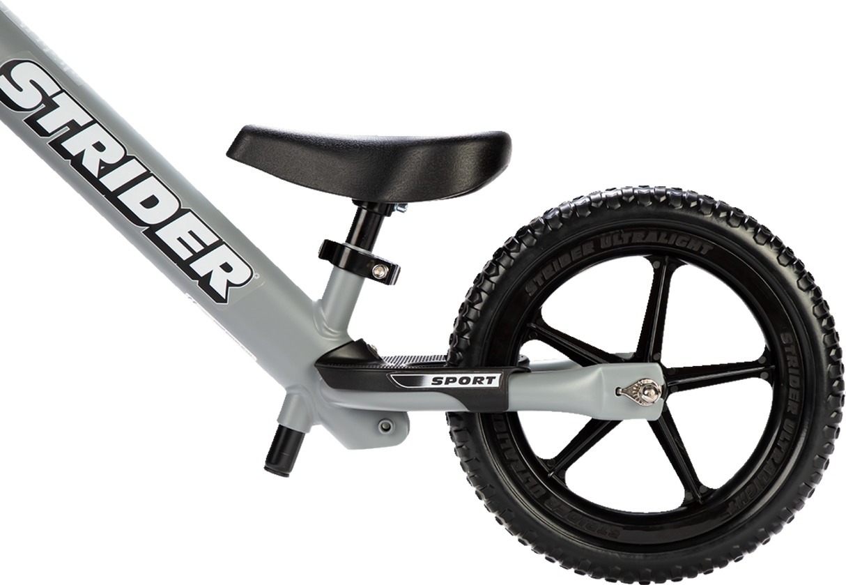 STRIDER 12" Sport Balance Bike - Matte Gray ST-S4MG
