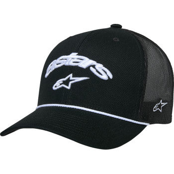 IN STOCK ALPINESTARS Agree Trucker Hat - White/Black 1235-81460-2010-OS