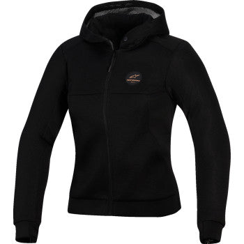 ALPINESTARS Stella Chrome Super Airflow Hoodie - Black/Copper - Small 4210126-109-S