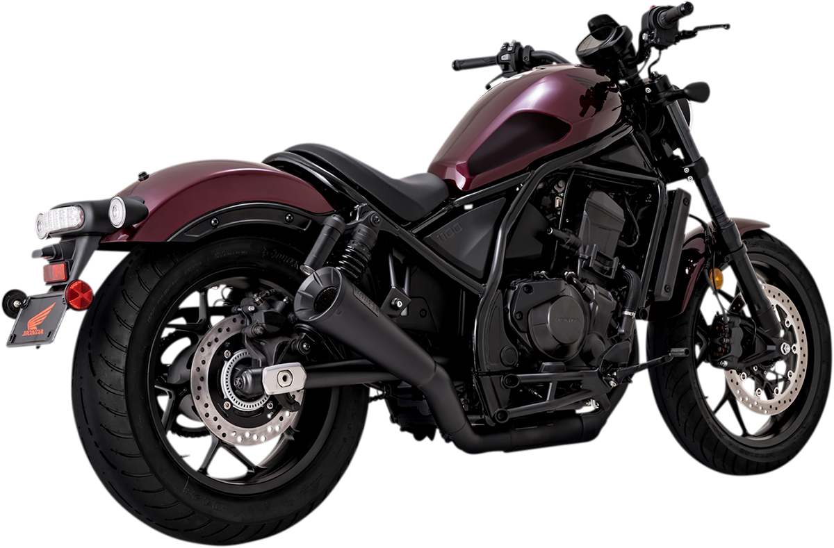 VANCE & HINES Black Muffler - Honda Rebel CMX Rebel 1100 2021 48425