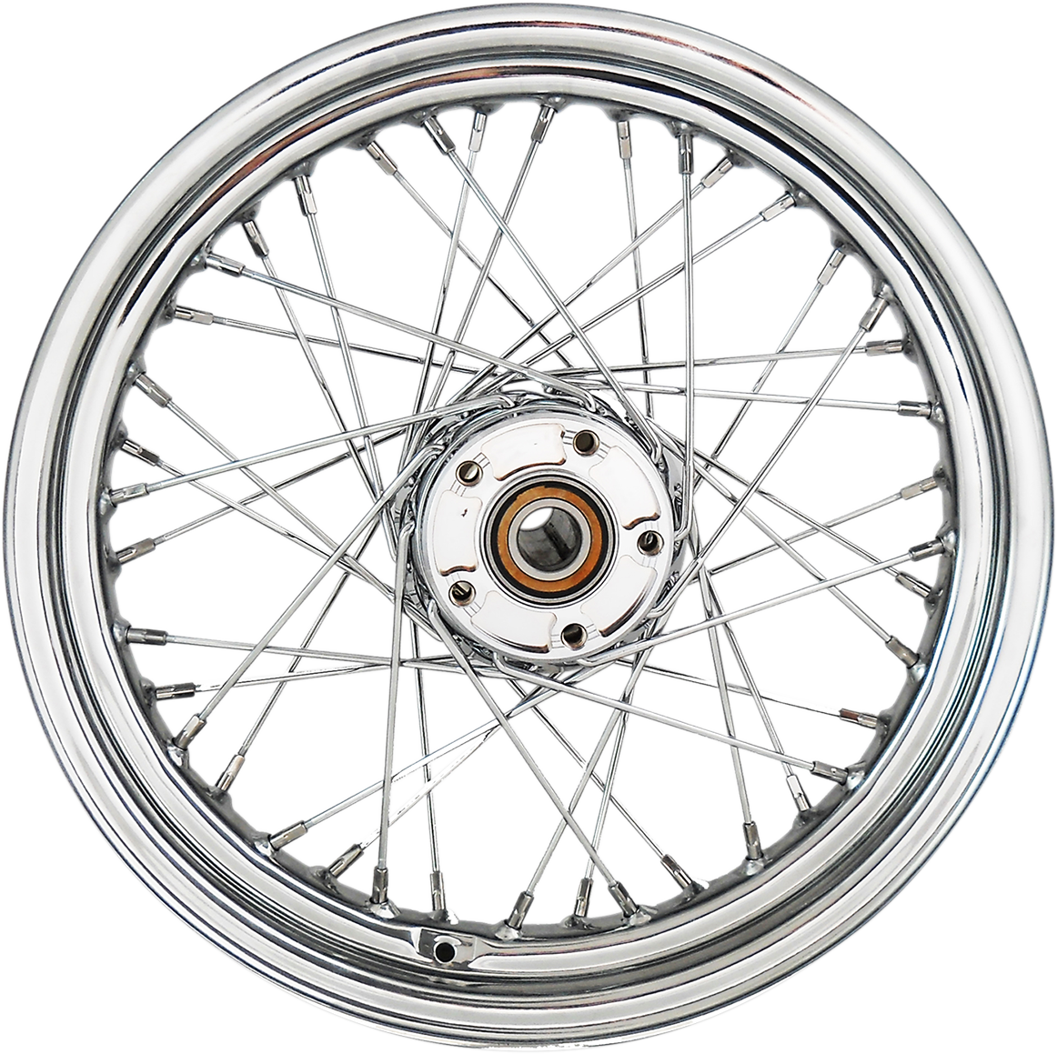 DRAG SPECIALTIES Rueda trasera - Disco único/Sin ABS - Cromada - 16"x3.00" - '08-'17 SE ADAPTA A SOFTAIL N/F DRESSERS 64390A