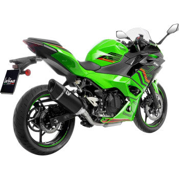 LEOVINCE LV-14 R Slip-On Muffler - Black Edition - Z/Ninja 400/500 2024 15607BU