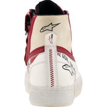ALPINESTARS Stella Stated Flair Shoes - White/Rio Red - US 8.5 2541426-2066-85