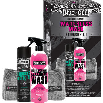 IN STOCK MUC-OFF USA Motorcycle Waterless Wash & Protectant Kit 20029US