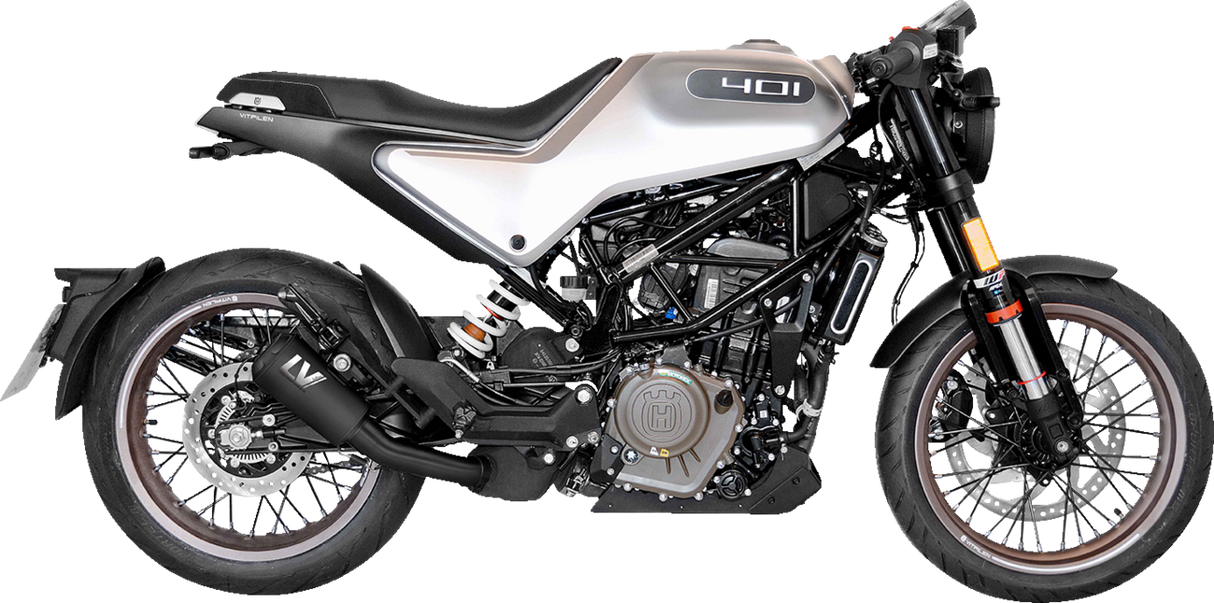 LEOVINCE LV-10 Slip-On Muffler Husqvarna Vitpilen/Svartpilen 401 2020-2023 15242FB