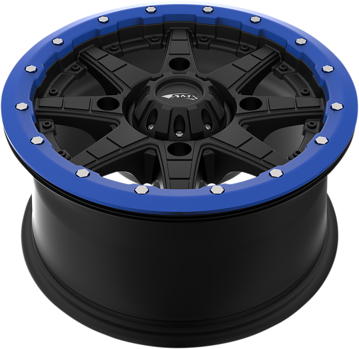 AMS Ring Beadlock - Blue - 14" 14B03