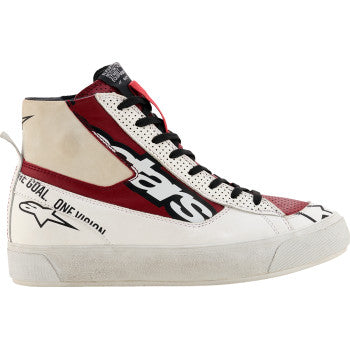 ALPINESTARS Stella Stated Flair Shoes - White/Rio Red - US 9.5 2541426-2066-95