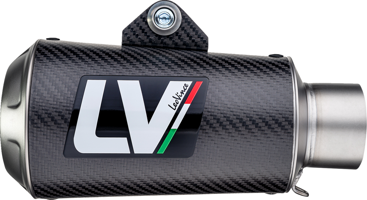 IN STOCK LEOVINCE LV-10 Slip-On Muffler - Carbon Fiber Scrambler 2021-2022 15250C