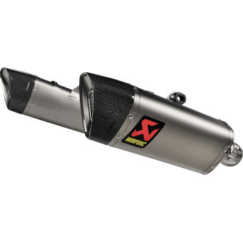 AKRAPOVIC Slip-On Line Mufflers - Titanium - Hypermotard 698 2024-2025 S-D6SO2-HAPLT 1811-4722